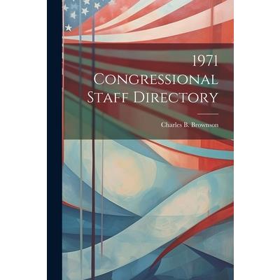 1971 Congressional Staff Directory