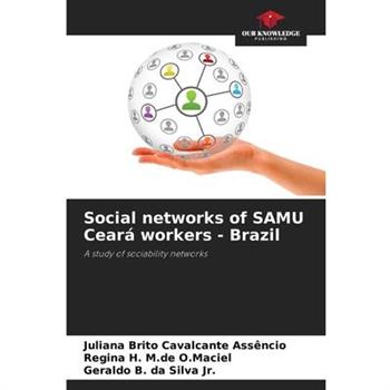 Social networks of SAMU Cear獺 workers - Brazil