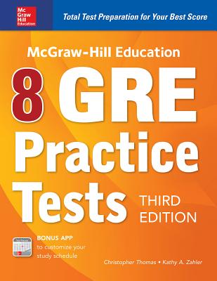 Mcgraw-hill Education 8 Gre Practice Tests