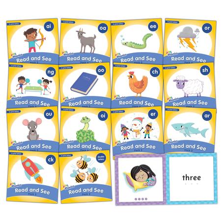 Jolly Phonics Read and See, Pack 2