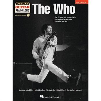 The Who - Deluxe Guitar Play-Along Vol. 16: Songbook with Interactive, Online Audio Interface