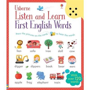 Listen & Learn First English Words Cards