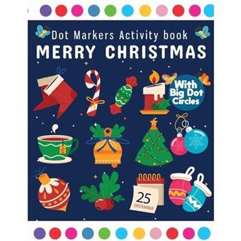 Dot Markers Activity Book Merry Christmas