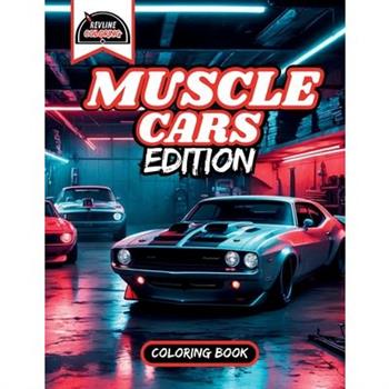 Revline Coloring Muscle Cars Edition Car Coloring Book