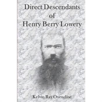 Direct Descendants of Henry Berry Lowery