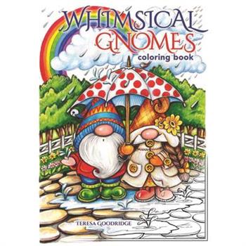 Whimsical Gnomes Coloring Book