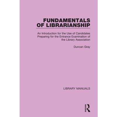 Fundamentals of Librarianship