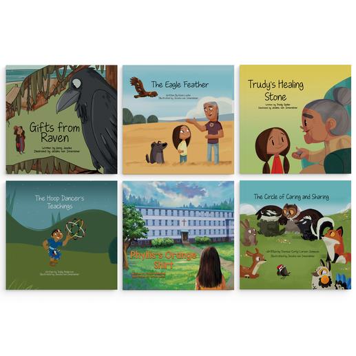 Medicine Wheel Publishing 6 Hardcover Rhyming Book Set