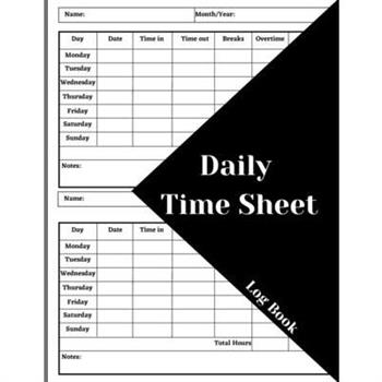 Daily Time Sheet Log Book