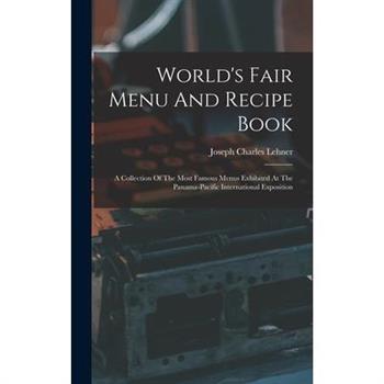World's Fair Menu And Recipe Book