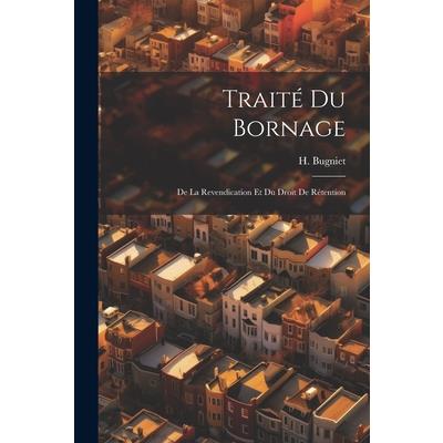 Trait矇 du Bornage
