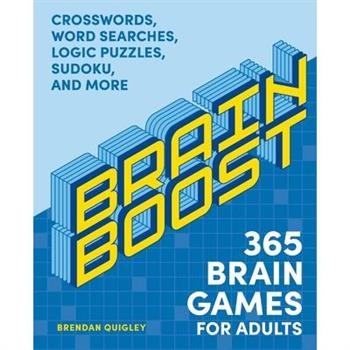 Brain Boost: 365 Brain Games for Adults