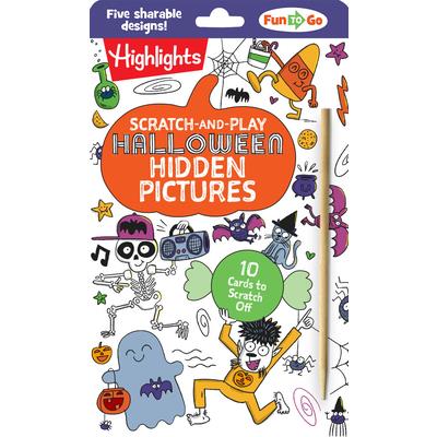 Scratch-And-Play Halloween Hidden Pictures Scratch-And-Play Halloween Hidden Pictures