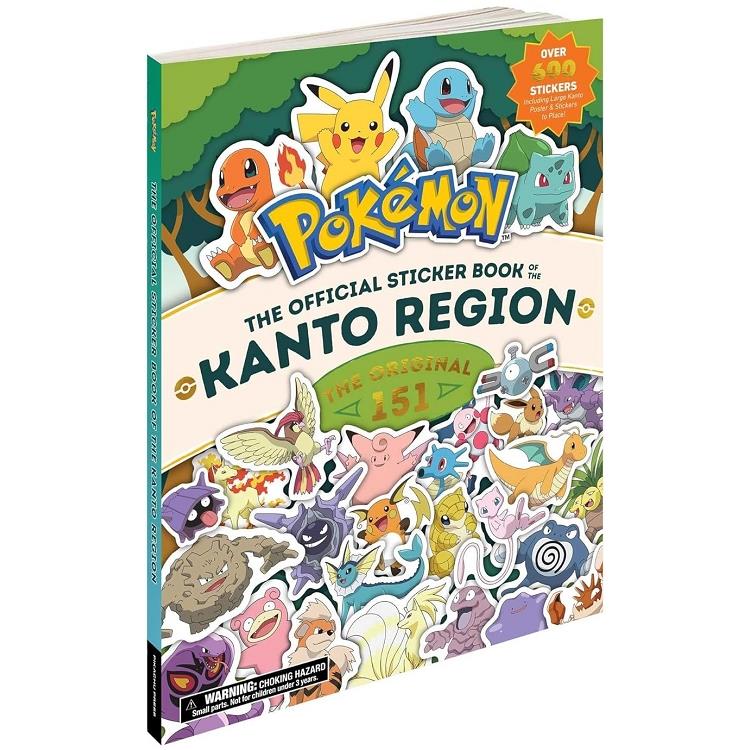 Pokemon the Official Sticker Book of the Kanto Region: The Original 151