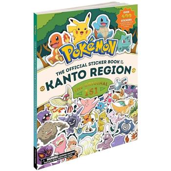 Pokemon the Official Sticker Book of the Kanto Region: The Original 151