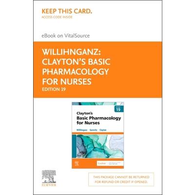 Clayton’s Basic Pharmacology for Nurses - Elsevier eBook on Vitalsource (Retail Access Card)
