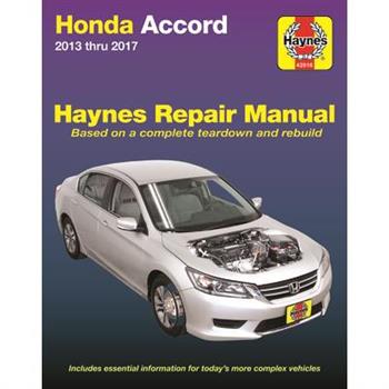 Haynes Honda Accord, 2013-17 Repair Manual