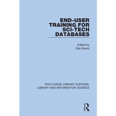 End-User Training for Sci-Tech Databases
