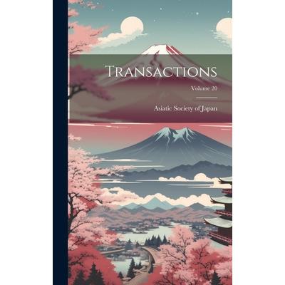 Transactions; Volume 20