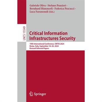 Critical Information Infrastructures Security