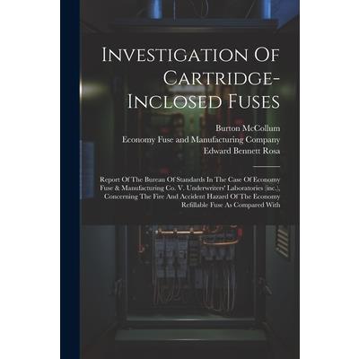Investigation Of Cartridge-inclosed Fuses