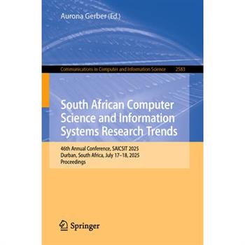 South African Computer Science and Information Systems Research Trends