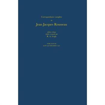 Correspondance Complete de Rousseau XXXVIII