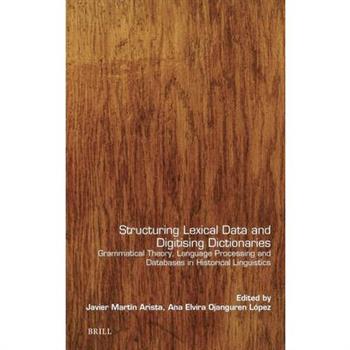 Structuring Lexical Data and Digitising Dictionaries