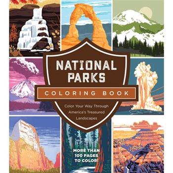 National Parks Coloring Book