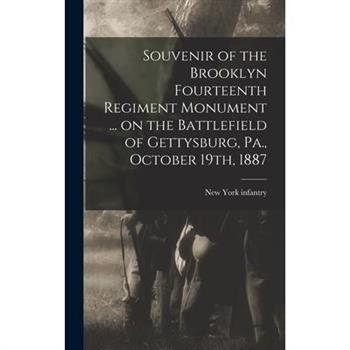 Souvenir of the Brooklyn Fourteenth Regiment Monument ... on the Battlefield of Gettysburg, Pa., October 19th, 1887