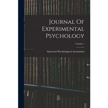 Journal Of Experimental Psychology; Volume 1