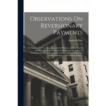 Observations On Reversionary Payments