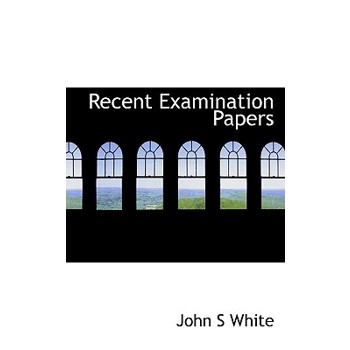 Recent Examination Papers