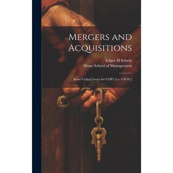 Mergers and Acquisitions