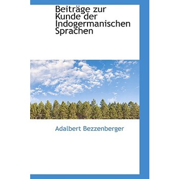 Beitr GE Zur Kunde Der Indogermanischen Sprachen