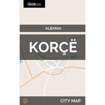 Kor癟禱, Albania - City Map