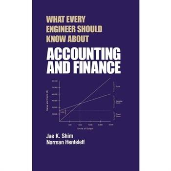 What Every Engineer Should Know About Accounting and Finance