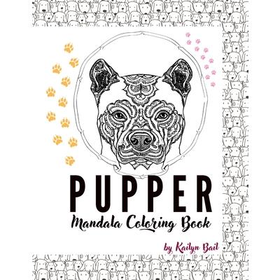 Pupper Mandala Coloring Book