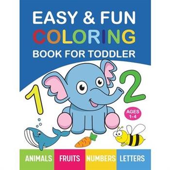 Easy & Fun Coloring Book for Toddler
