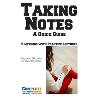 Taking Notes - A Quick Guide