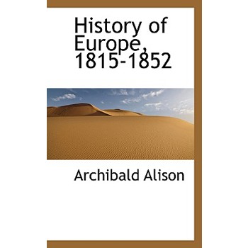 History of Europe, 1815-1852