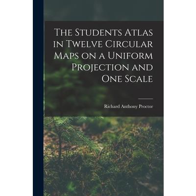 The Students Atlas in Twelve Circular Maps on a Uniform Projection and One Scale