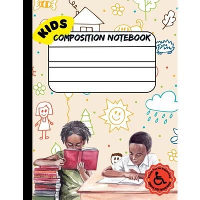 Single Lined Composition Notebook for Kids