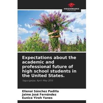 Expectations about the academic and professional future of high school students in the United States.