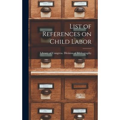 List of References on Child Labor