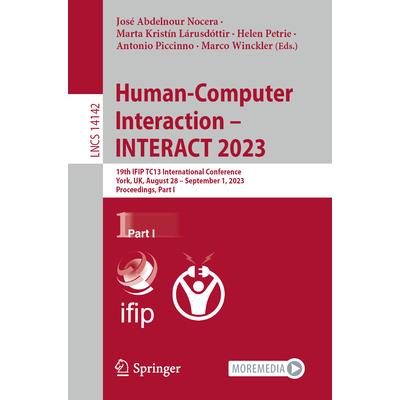 Human-Computer Interaction - Interact 2023