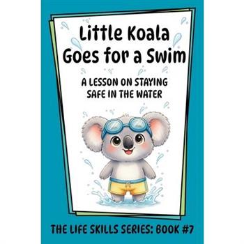 Little Koala Goes for a Swim