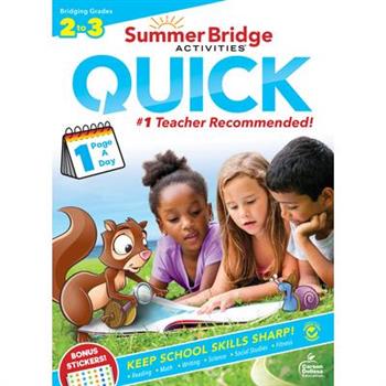 Summer Bridge Activities(r) Quick, Grades 2 - 3