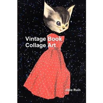 Vintage Book Collage Art