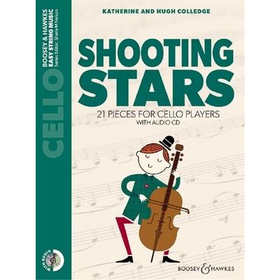 Shooting Stars: 21 Pieces for Cello Players Cello Part Only and Audio CD